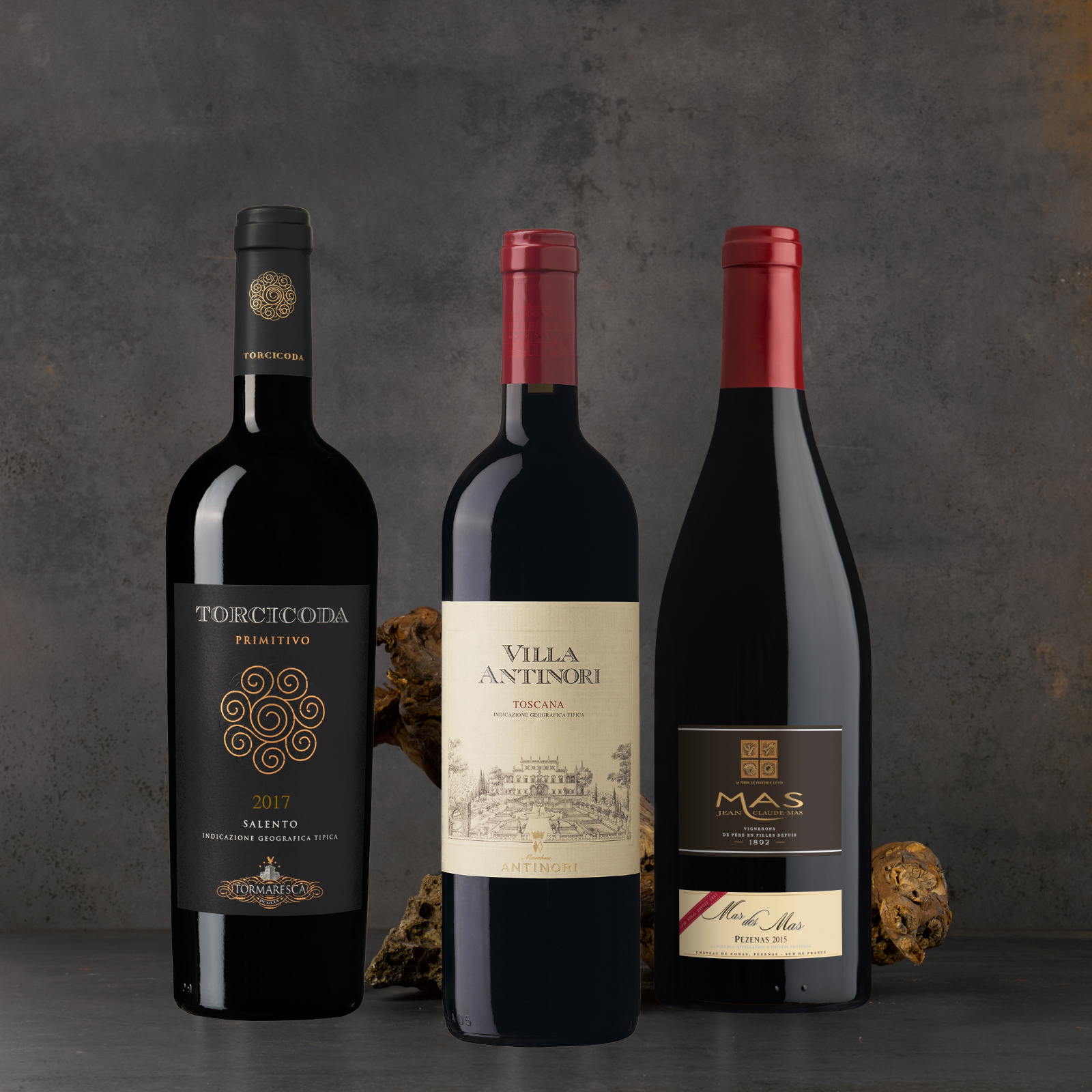 Probierpaket - Rotweine aus Italien und Frankreich