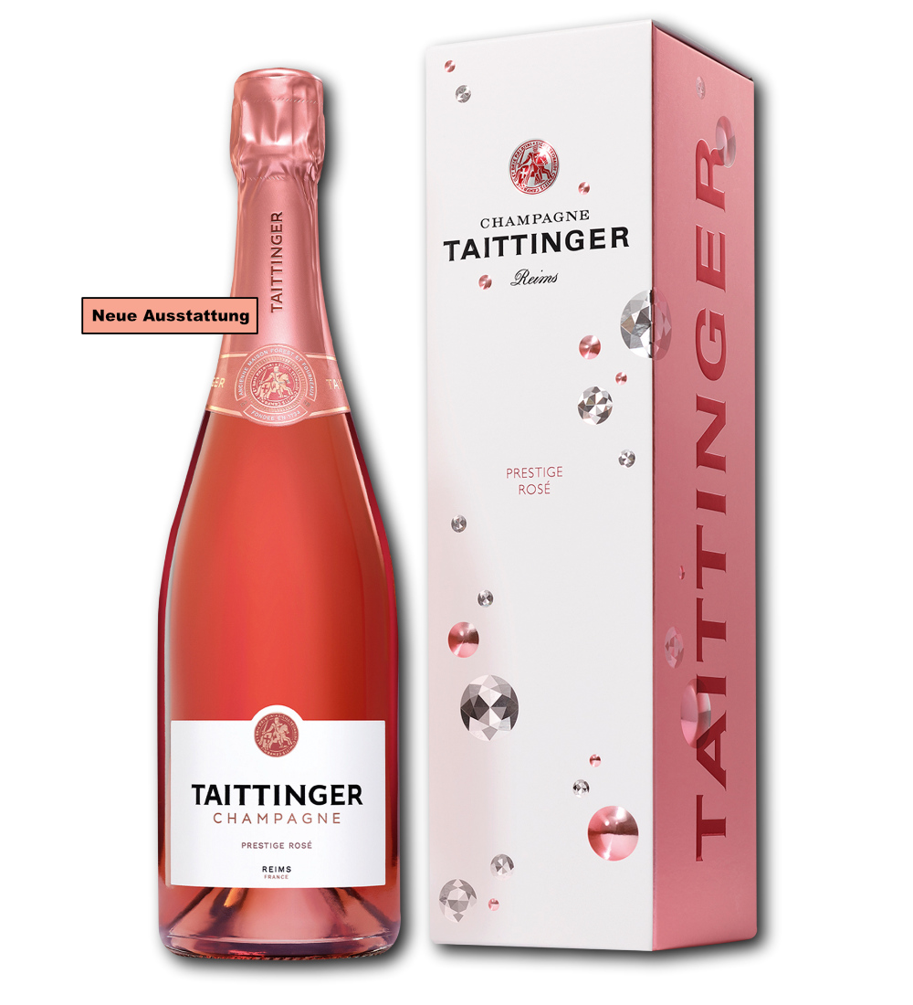 Champagner Taittinger Prestige Rosé in GV