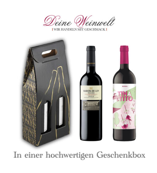 Geschenkbox Spanien - Baron de Ley - Tina & Tito