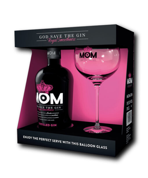 MOM GIN + GLAS - 0,7l Flasche - Großbritannien