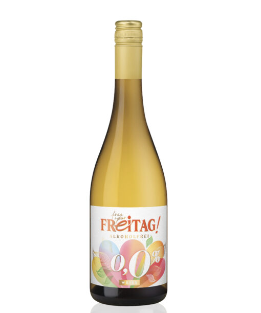 Free Your Freitag Weiß, Alkoholfreier Wein 0,0%